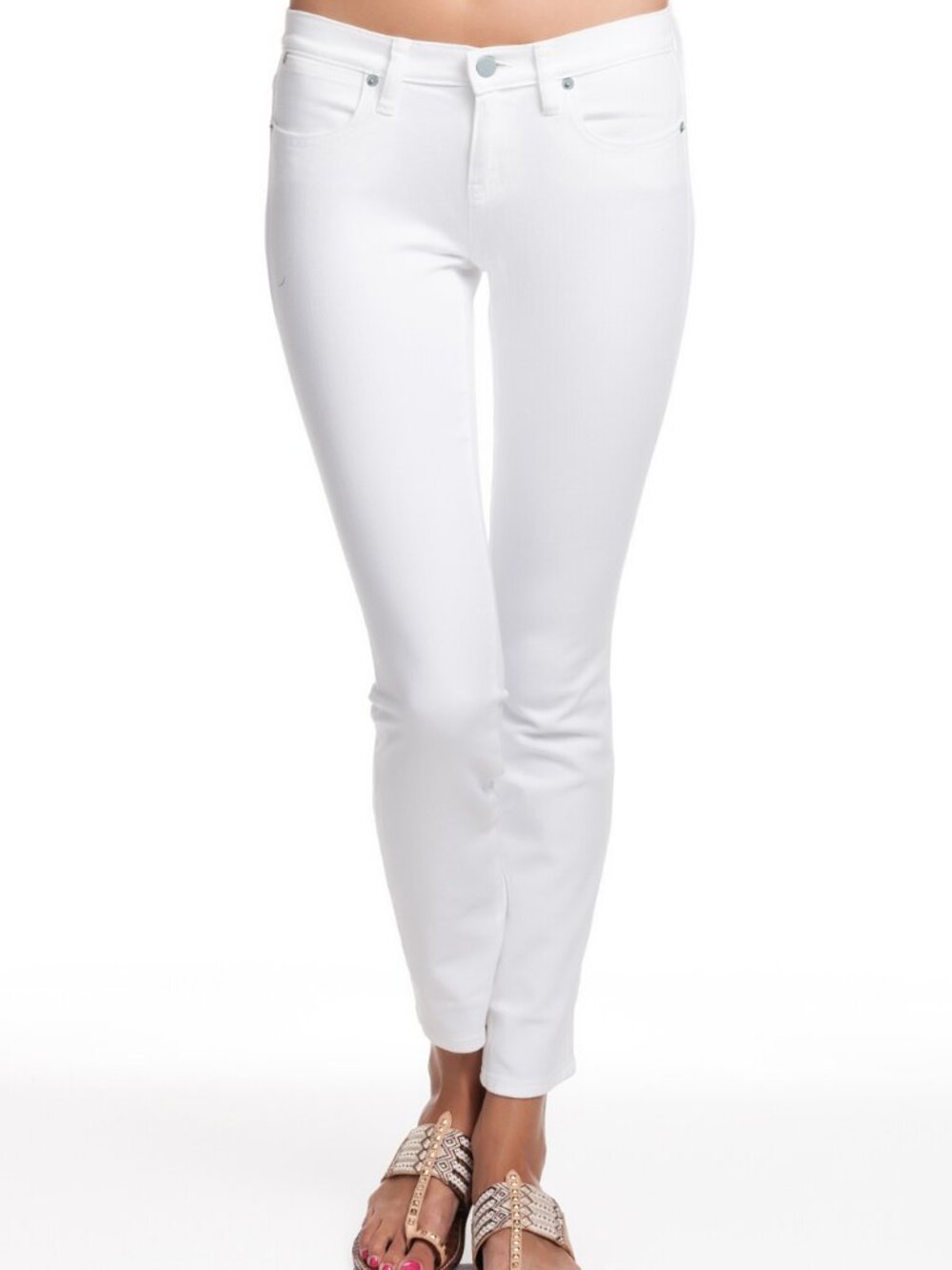 Henry & Belle Ideal Ankle Skinny Jean White Size 24 NWT